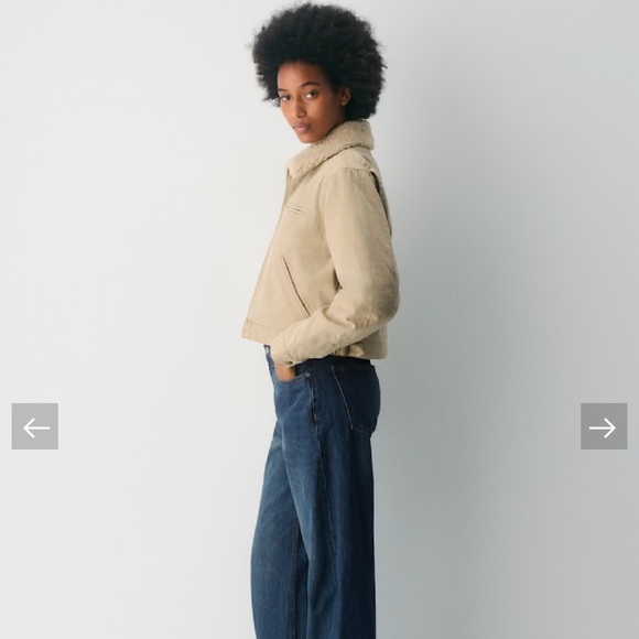 Aritzia Barkley Workwear Jacket vintage tan khaki - Picture 3 of 7